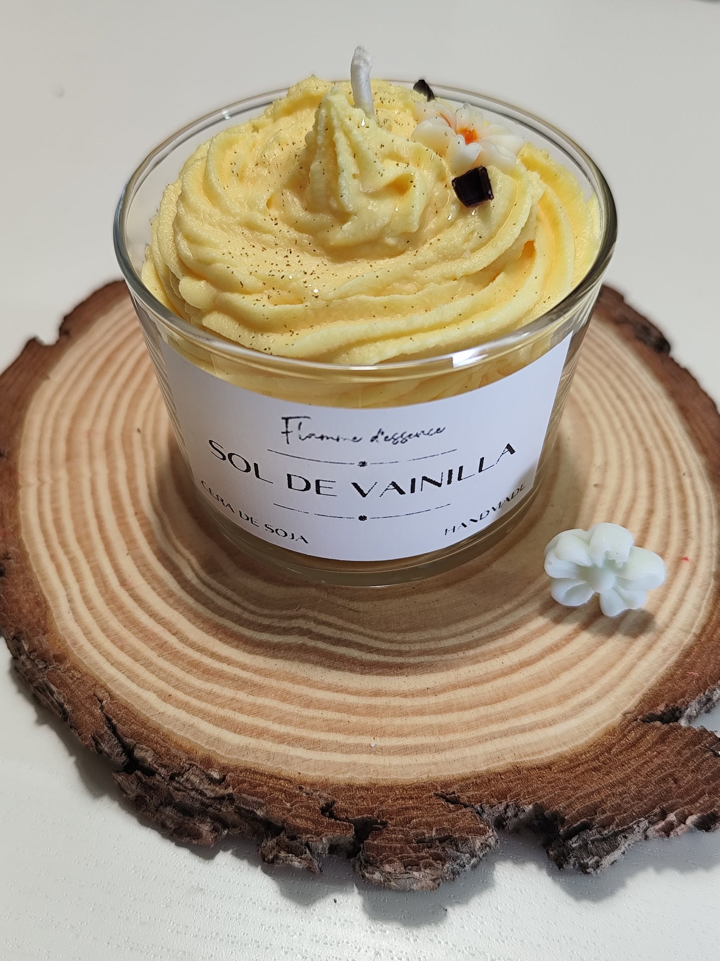 Vela Sol de vainilla