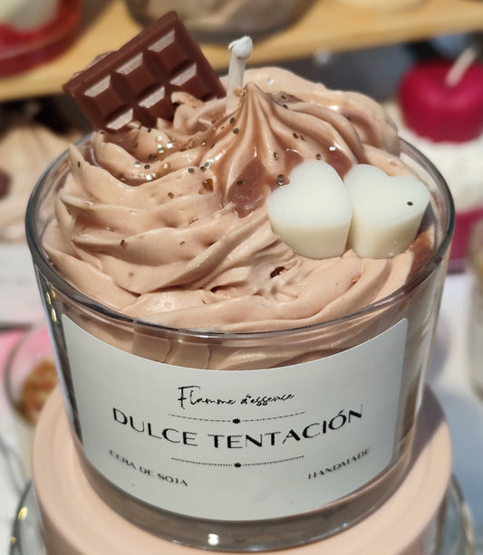 Vela Dulce tentación (postre)