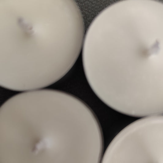 Vela de té sin aroma
