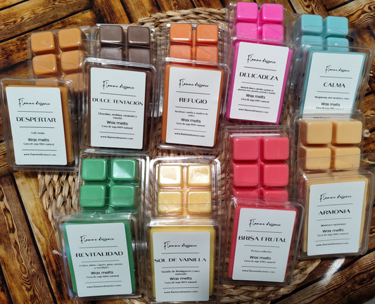 Pack 9 wax melts