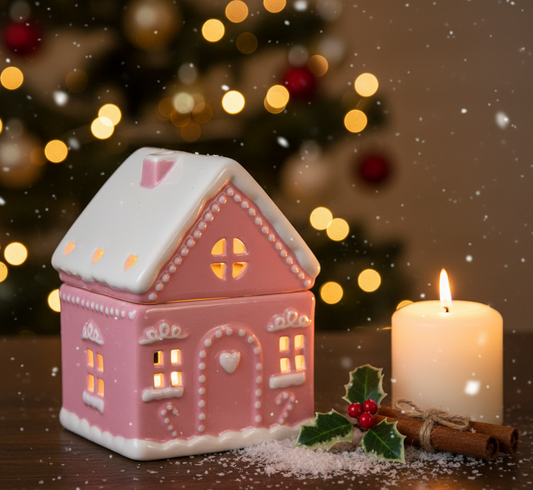 Quemador - Casita de nieve "rosa" ⛄