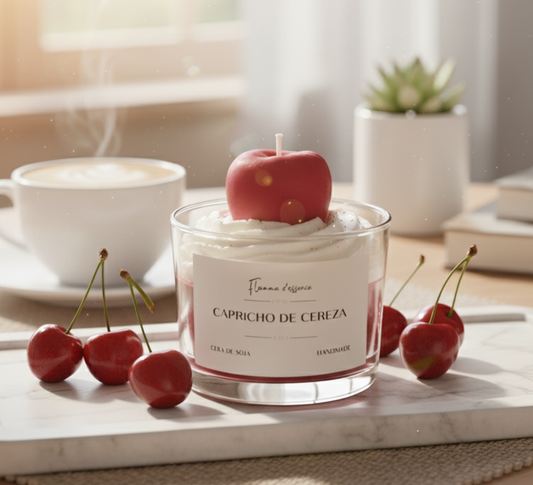 Vela Capricho de cereza