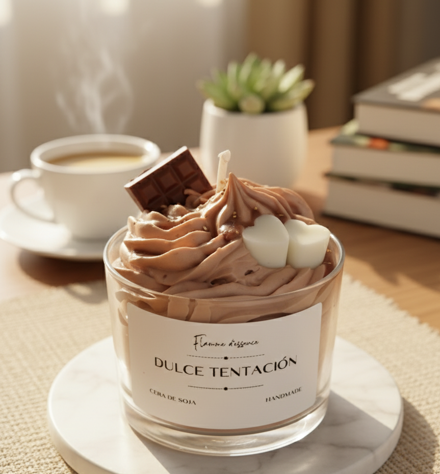 Vela Dulce tentación (postre)